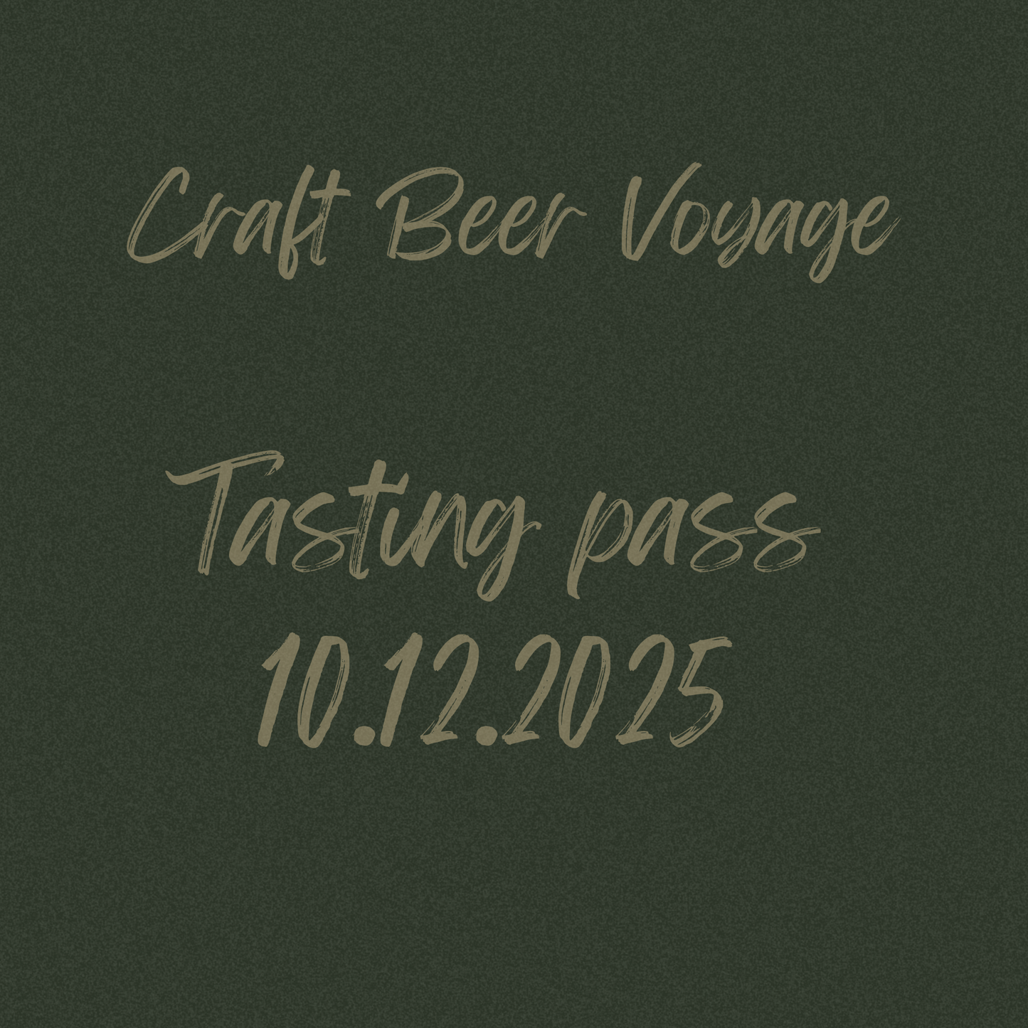 Craft Beer Voyage @ 10.12.2025